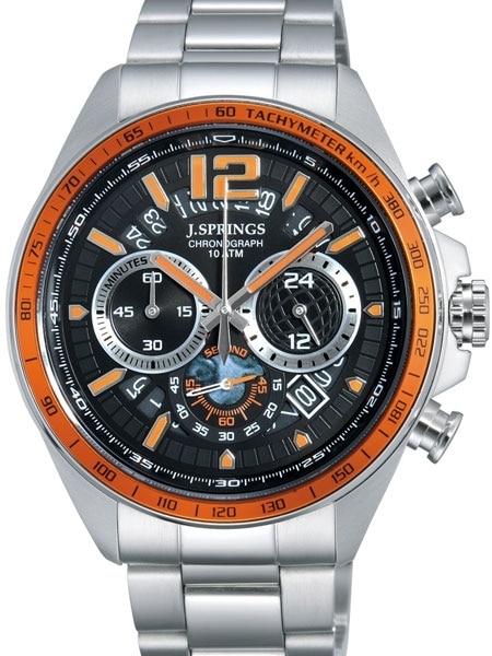 J. Springs Quartz Chronograph Watch with 60 minute stopwatch