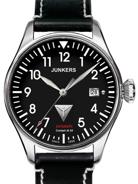 Junkers Cockpit Series Automatic Watch with Open Date 6150 2