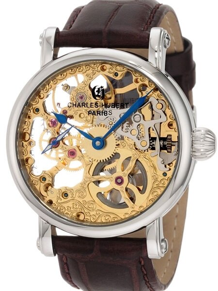 Charles Hubert Premium Collection Skeleton Mechanical Hand Wind
