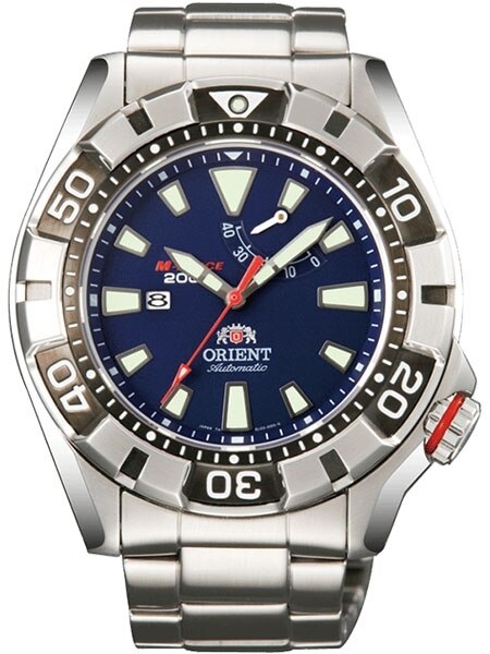Orient M-Force Automatic Blue Dive Watch with Power Reserve Meter