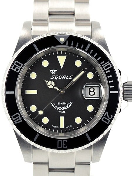 さる Squale 200 meter Maxi Swiss Automatic Dive watch with Sapphire