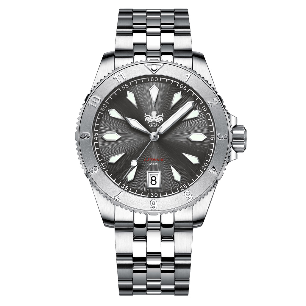 Phoibos PY026E 300 meter Voyager Automatic Dive Watch with an