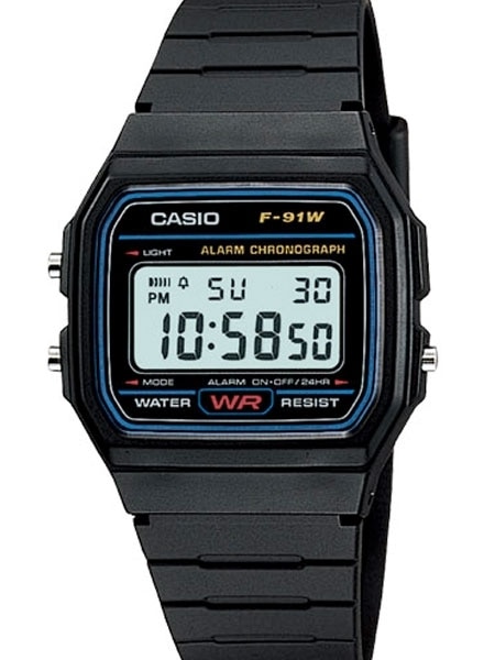 Casio F-91WS-8DF – Orologio Digitale Uomo/Donna In Grigio, Stile Retro Vintage, Impermeabile E Leggero - 4