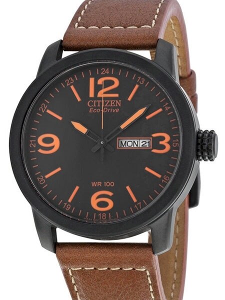 Citizen Black PVD Quartz Sport Watch #BM8475-26E