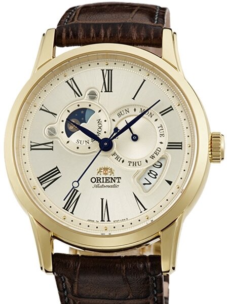 Orient 65th Anniversary Automatic Sun and Moon Watch with Sapphire
