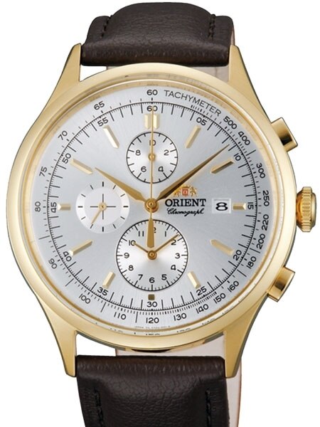 Orient Monterey Quartz Chronograph with 12-Hour Totalizer and
