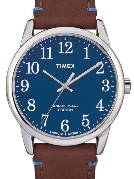 Timex Easy Reader 40th Anniversary Special Edition Watch with Blue