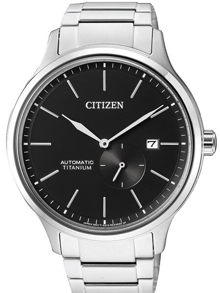 Citizen Automatic Titanium Watch with Titanium Bracelet #NJ0090-81E
