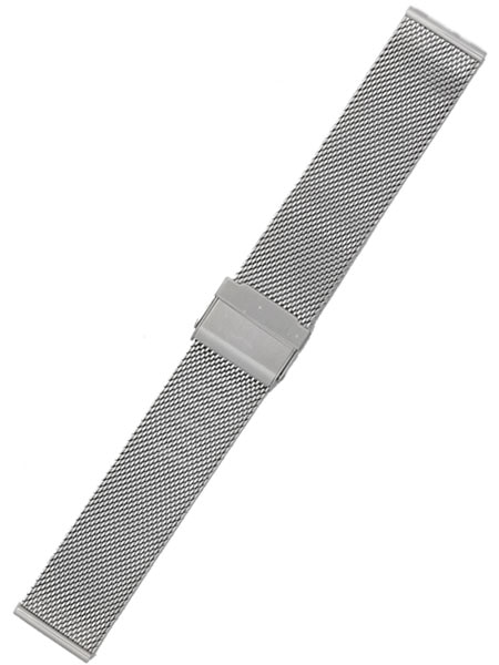 Staib Polished Mesh Bracelet #ST-ST-2905-20804SBL (Straight End, 18mm)