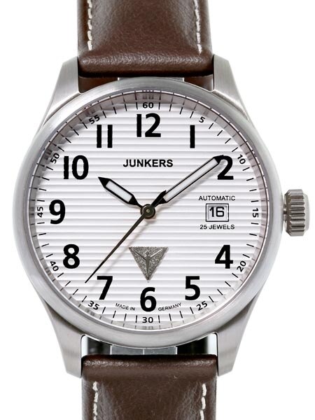 Junkers JU-52 Swiss ETA 2824-2 Automatic Watch with Sapphire