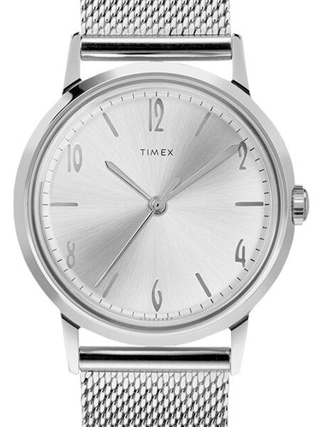 Timex Marlin Metal Band Timex 34mm Marlin Hand Wind Mechanical