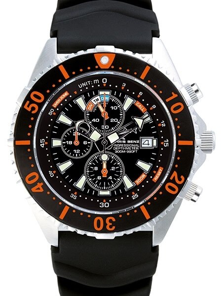 Chris Benz 300 Meter, Professional Depth Meter Dive watch with