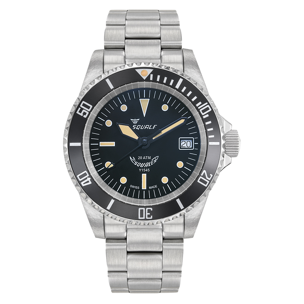 Squale 200 meter Swiss Automatic Dive watch with Domed Anti 
