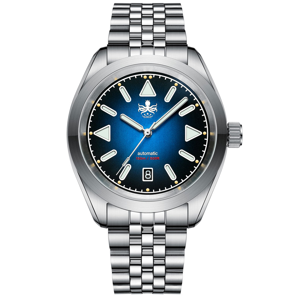 PHOIBOS Nebula Hi-Beat Automatic Watch with Sandwich Dial, AR