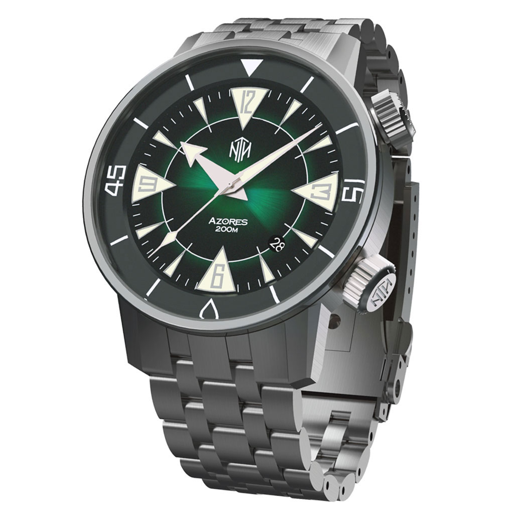 NTH Azores 200-Meter Hi-Beat Automatic Dive Watch with a DD AR
