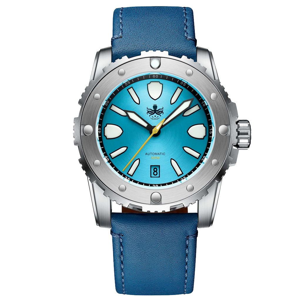 Phoibos Great Wall Limited Edition Automatic Dive Watch with Blue