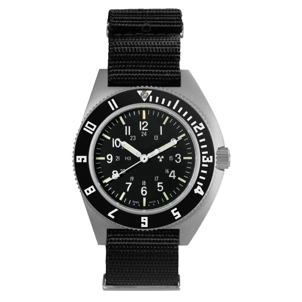 時計 MARATHON 41mm Sterile Markings black 41mm Original SAR w/ Date (OSAR-D) – Marathon Watch