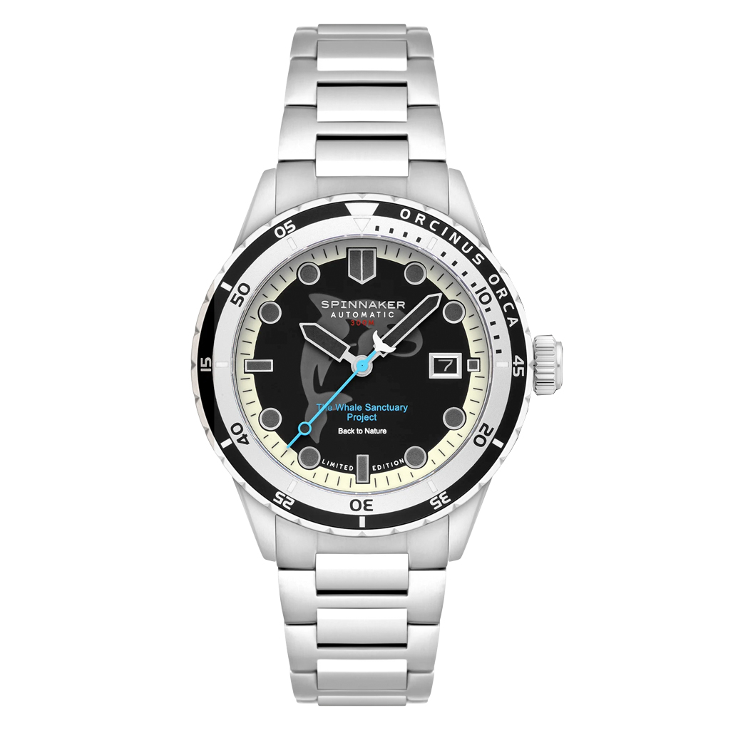 Spinnaker Hass Automatic Whale Sanctuary Project Orca Black Ltd