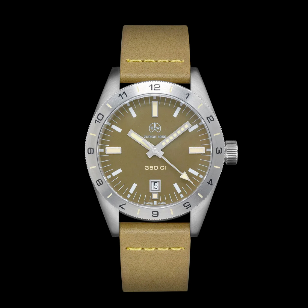 Ollech & Wajs Swiss Automatic 350CI Sports Watch #OW-350CI