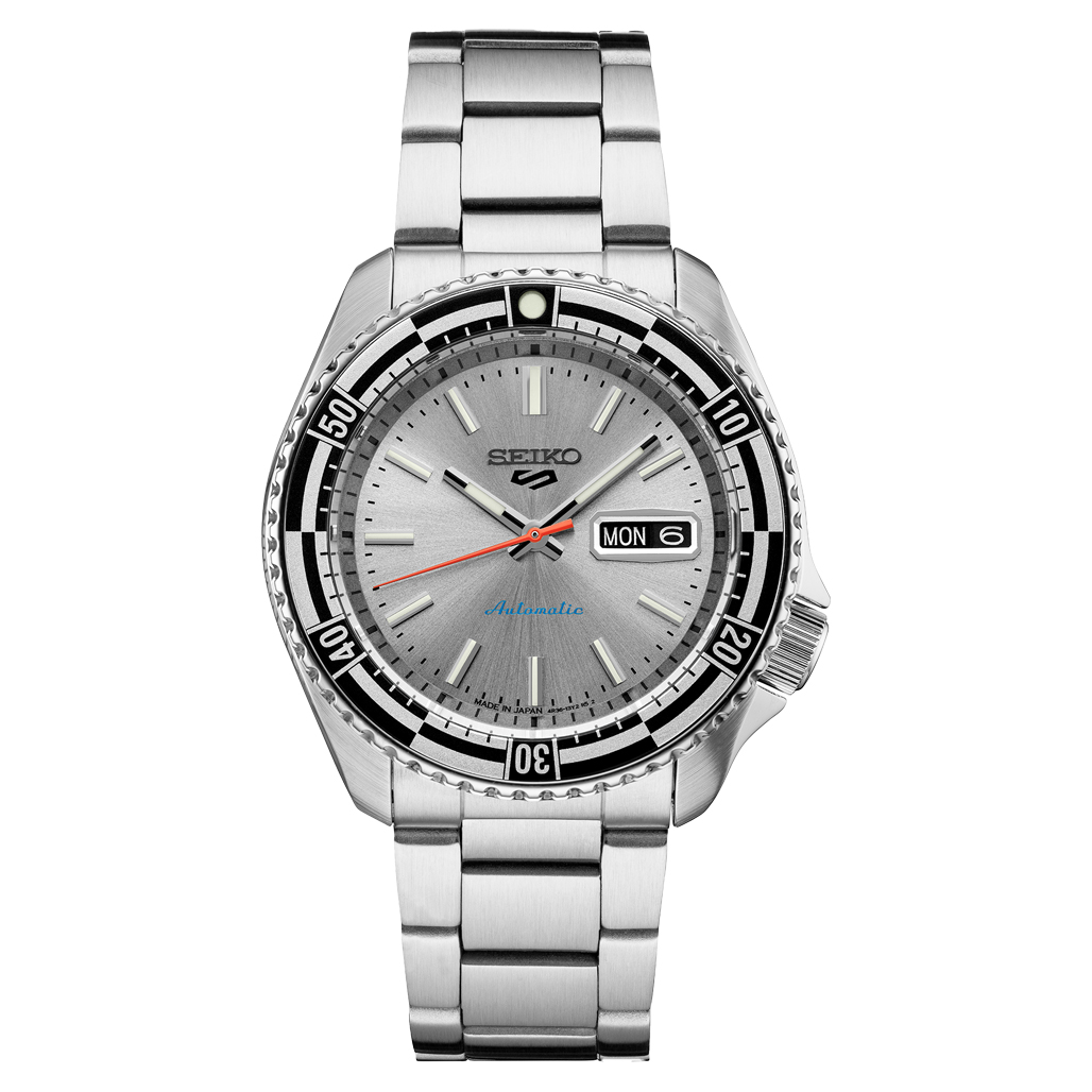 Seiko 5 Sports Special Edition Automatic Watch with Silver Dial