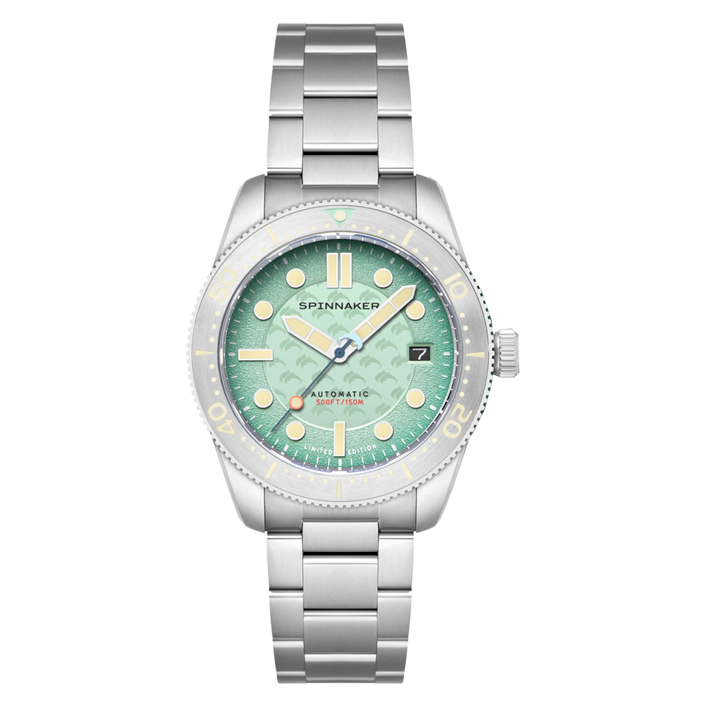 Spinnaker 40mm Croft Dolphin Project LE Dive Watch with Ocean