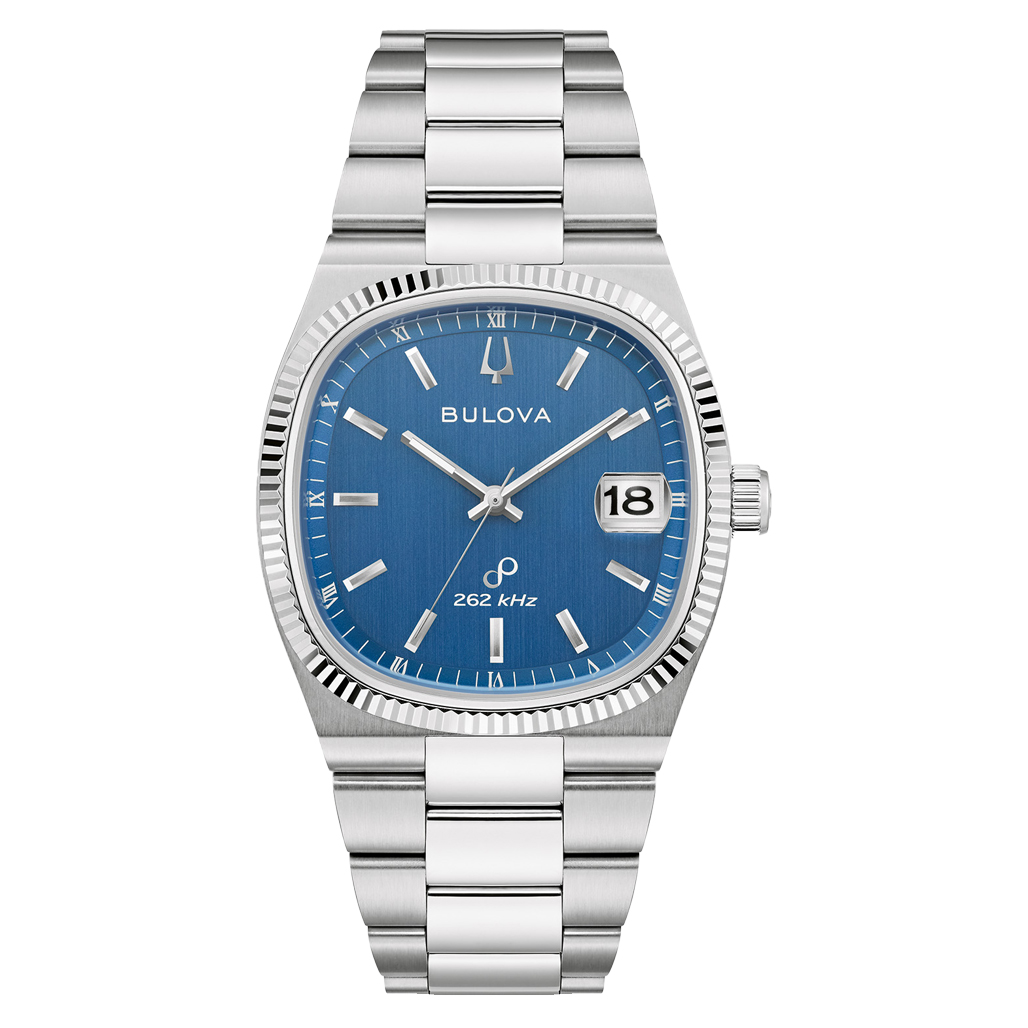 Stainless Steel Bulova Sale Off Men's TFX By Bulova Engraved Two