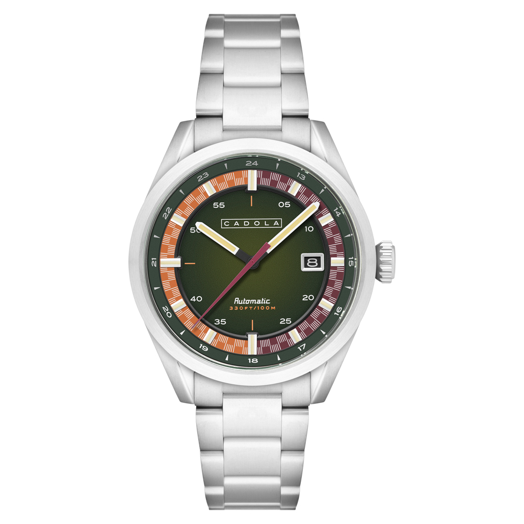 ペチコ Cadola Paddock Automatic Watch with Pine Green Dial #CD-1037-44