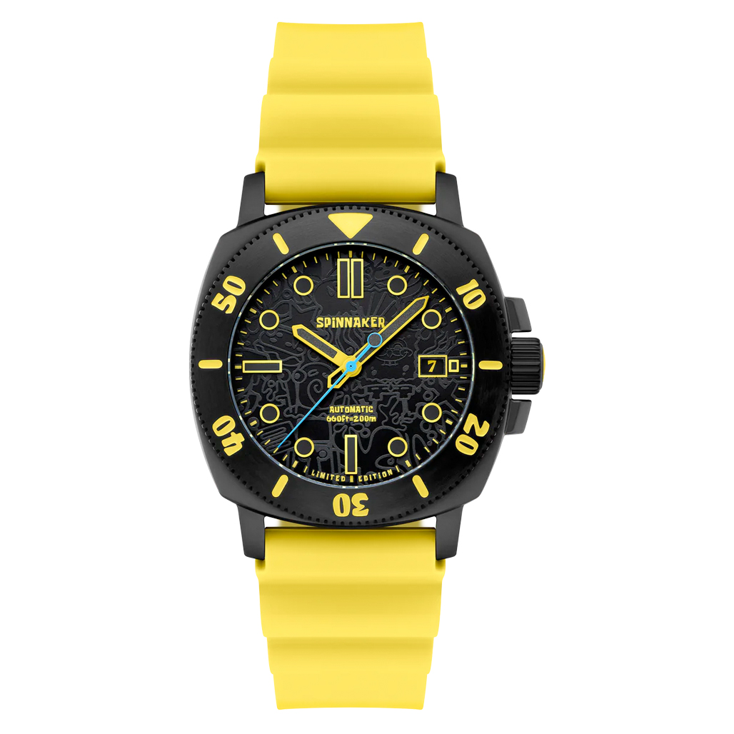 スピニカー　HULL SpongeBob Limited Edition Spinnaker Hull Diver Automatic SpongeBob SquarePants Limited