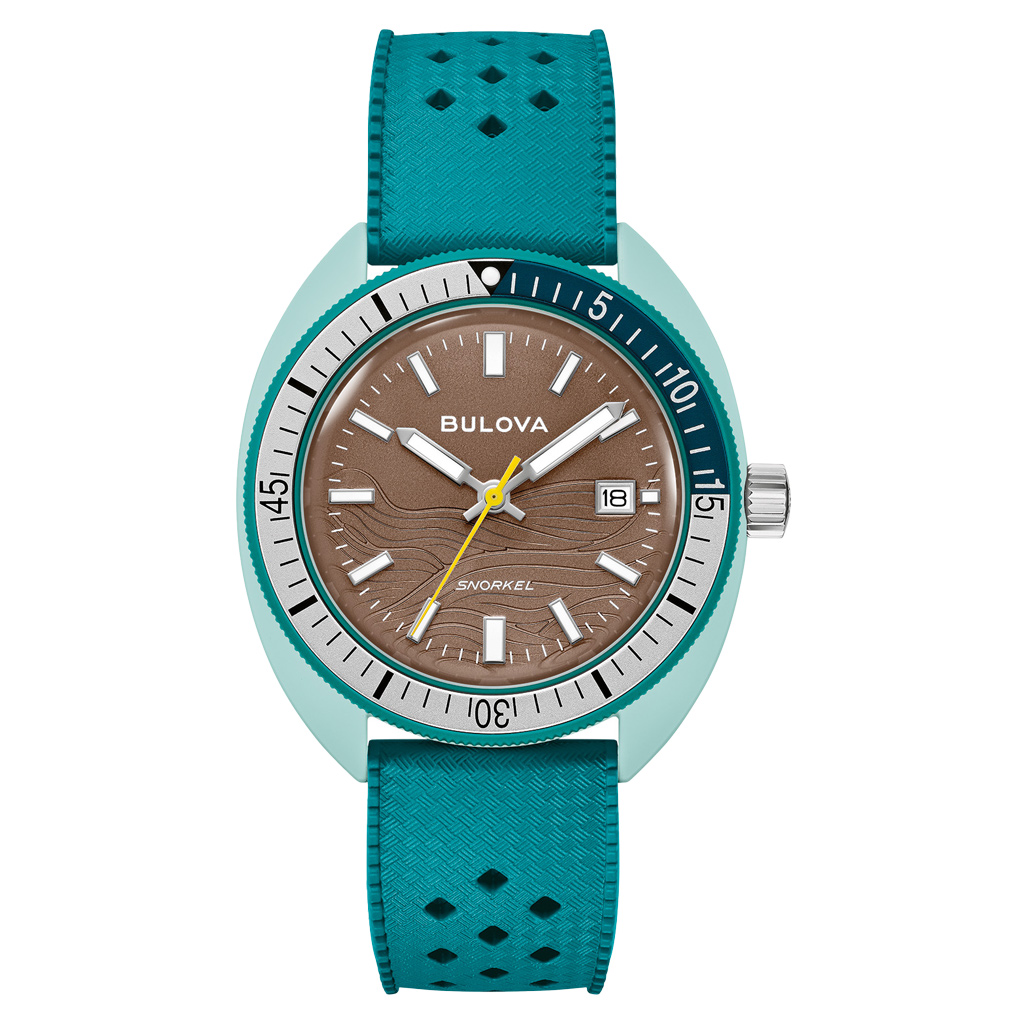 ラフアンドスウェル BLIZZARD OFF TURTLE  限定品 Bulova Snorkel Hybrid Ceramic Sea Turtle Watch #98B446