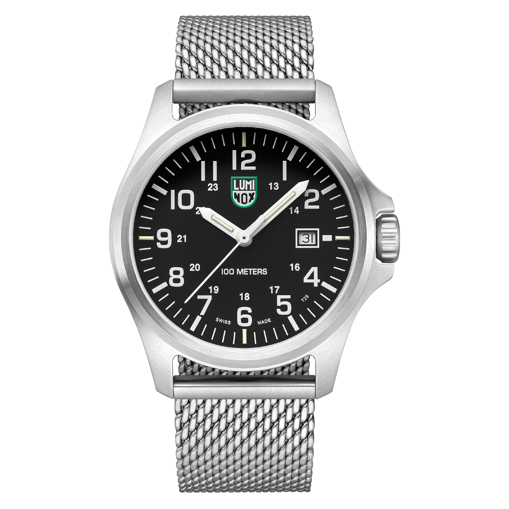 【未使用品】ルミノックス LUMINOX Patagonia X2.2501.M Luminox G Patagonia Steel Black Tritium Watch #X2.2501.M