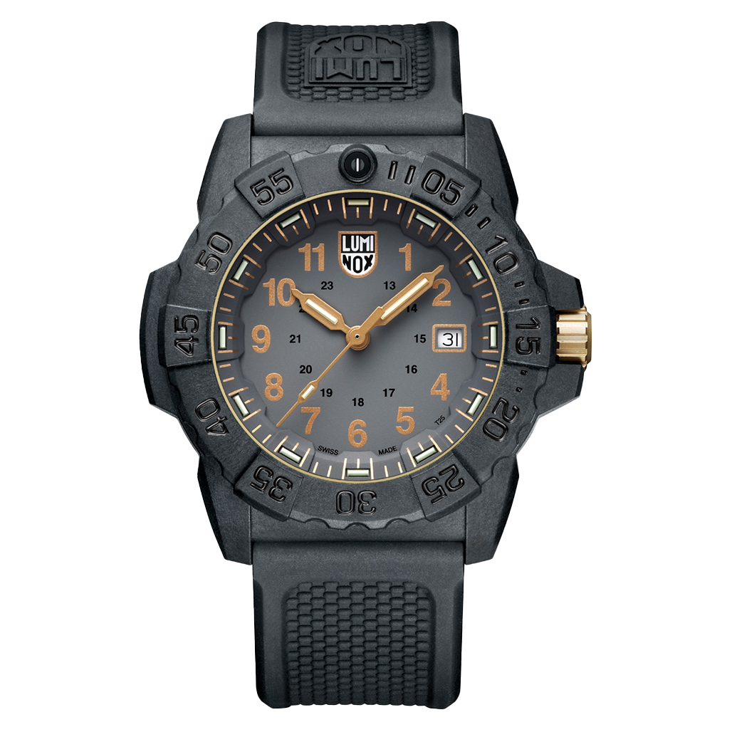 Luminox Navy SEAL 3500 Tritium Dive Watch #XS.3508.Gold