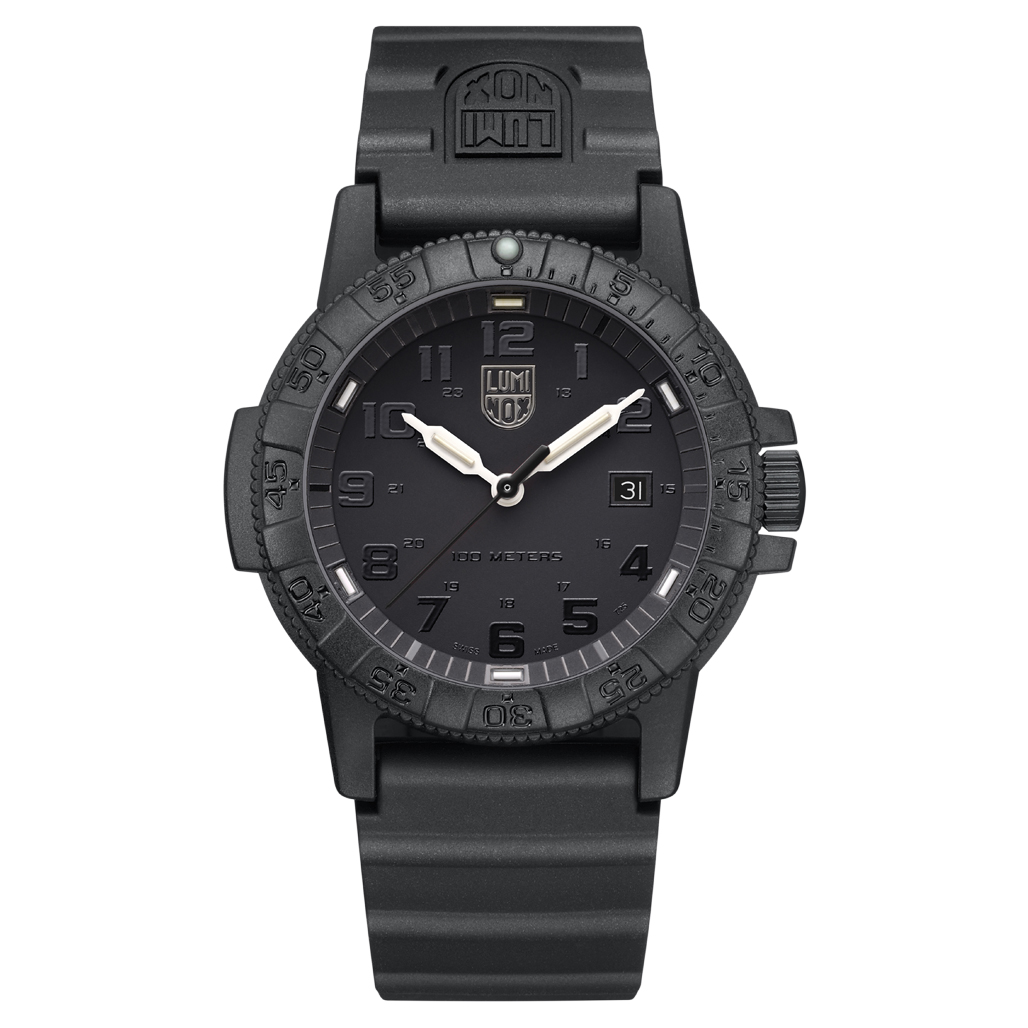 sea ブラックxs Luminox 39mm Leatherback Sea Turtle Outdoor Watch #XS.ZC01.BO