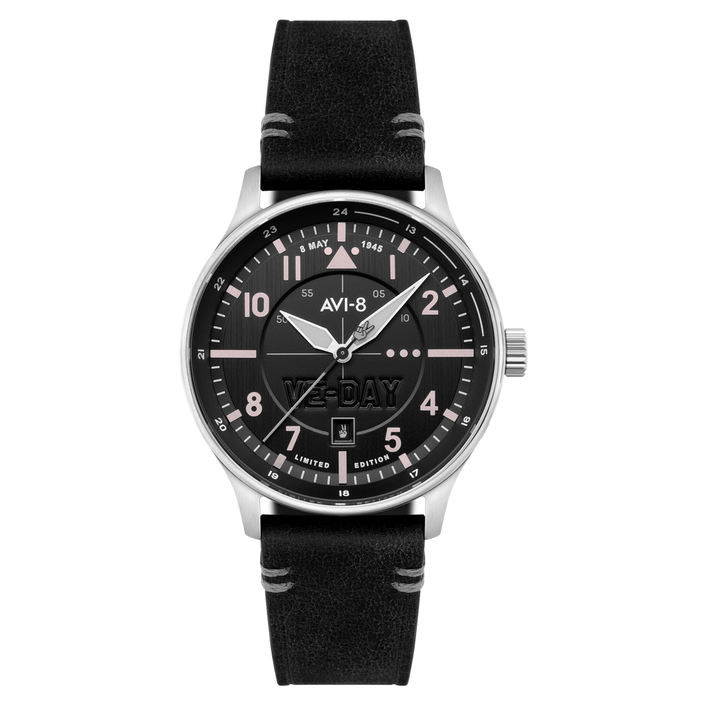 AVI-8 Hawker Hurricane VE-Day 80th LE Vanguard Black Watch #AV-4094-05