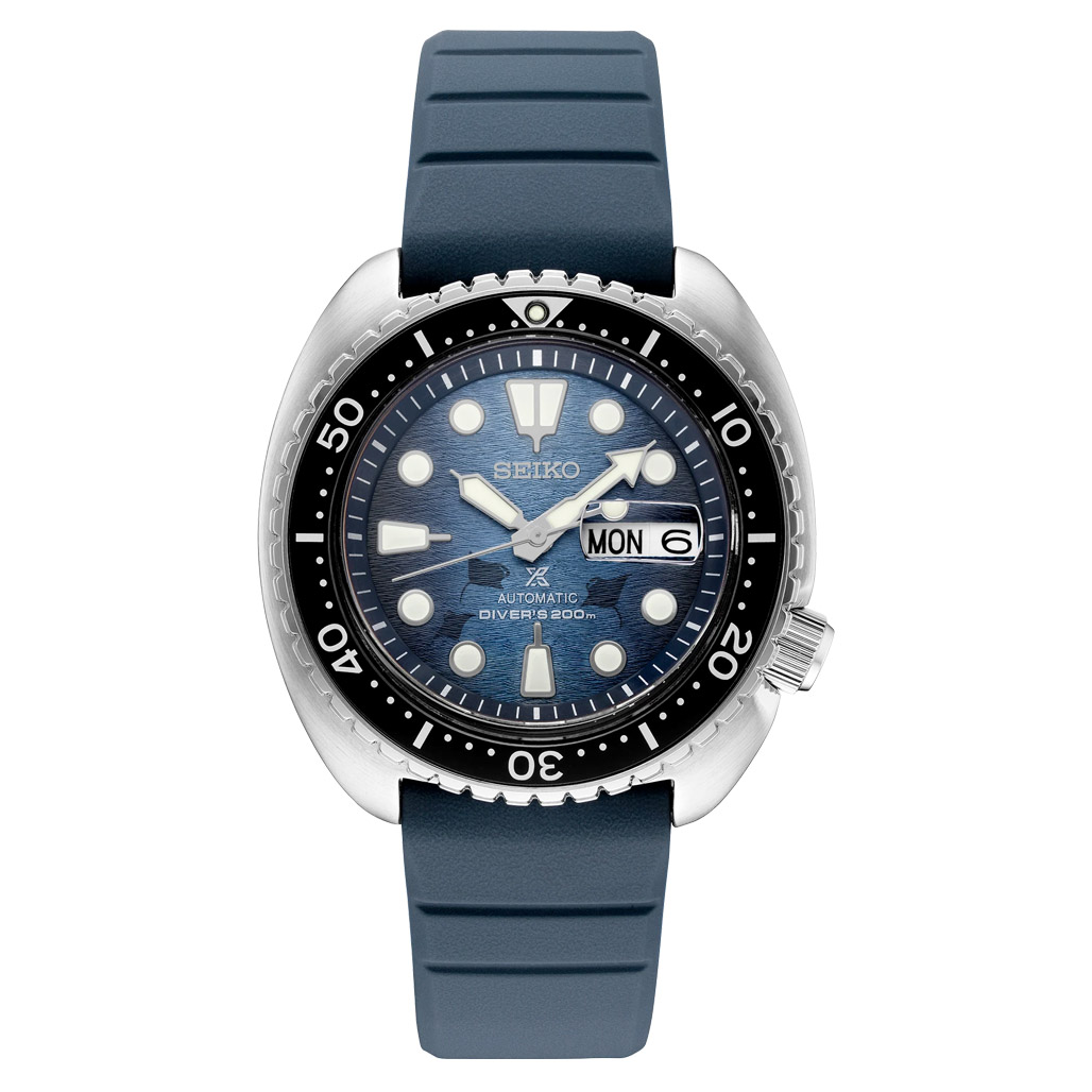 SEIKO PROSPEX キングタートル マンタ TURTLE MANTA Seiko King Turtle with Manta Ray Dial #SRPF77