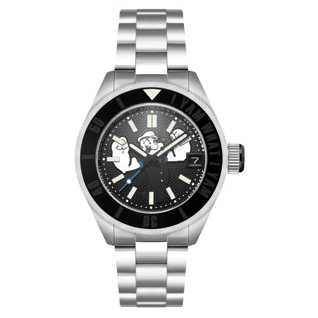 Spinnaker x Popeye Piccard Forearm Fury in Barnacle Black #SP-5173-11