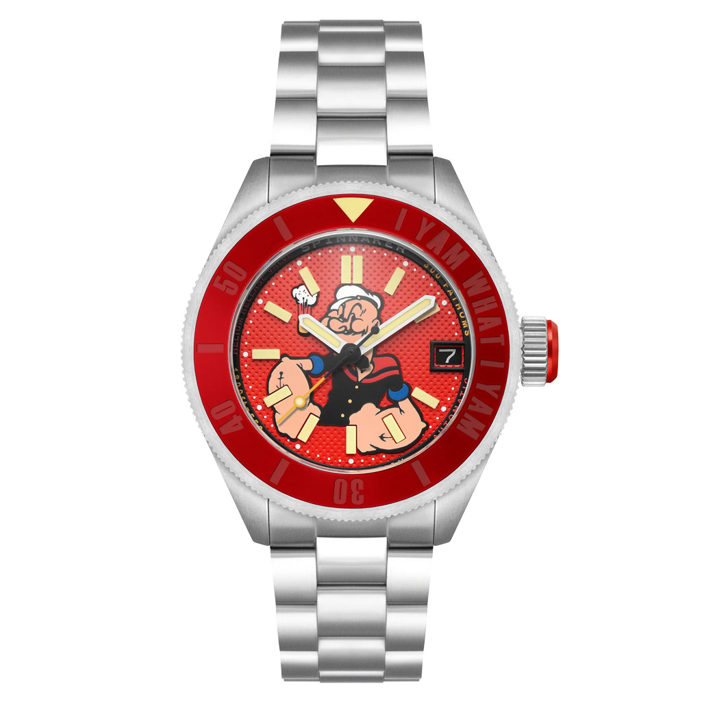 Spinnaker x Popeye Piccard Forearm Fury in Blistering Red #SP-5173-33