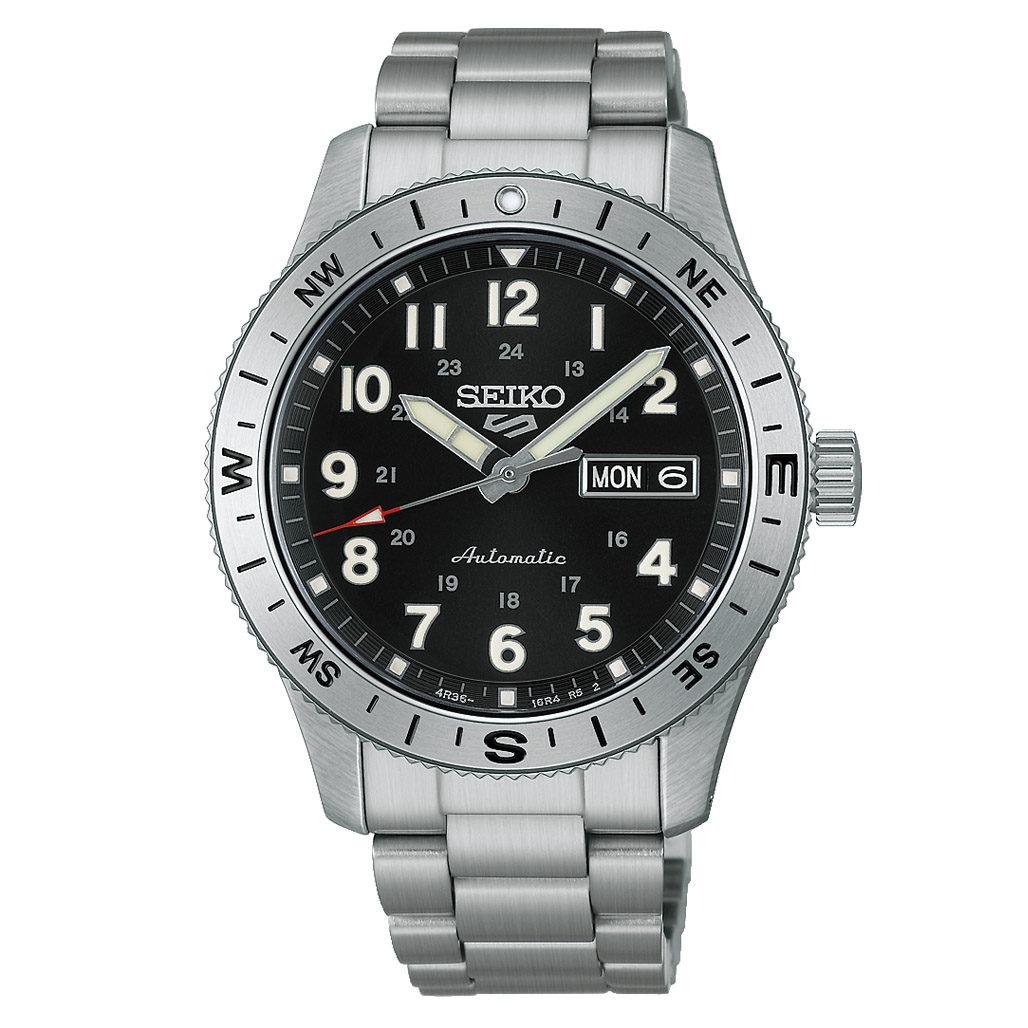 f*s様 SEIKO 5 Sports 腕時計 Seiko 5 Sports Field Series with Black Dial #HDB006