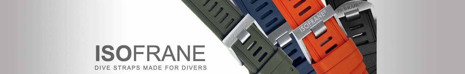 ISOfrane dive watch straps