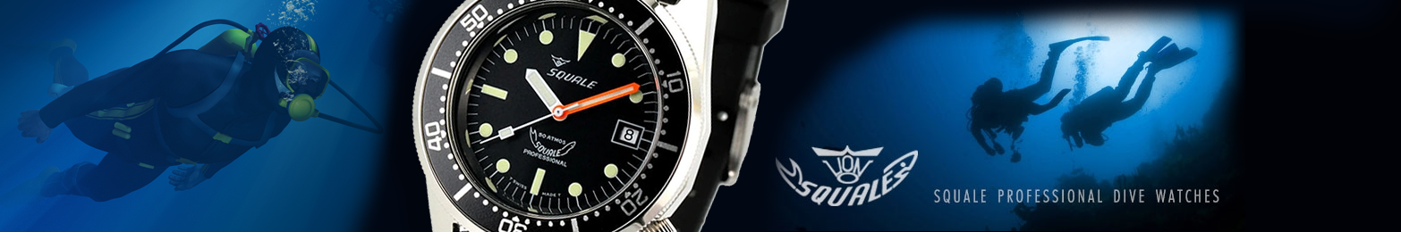 Squale Professional Dive Watches
