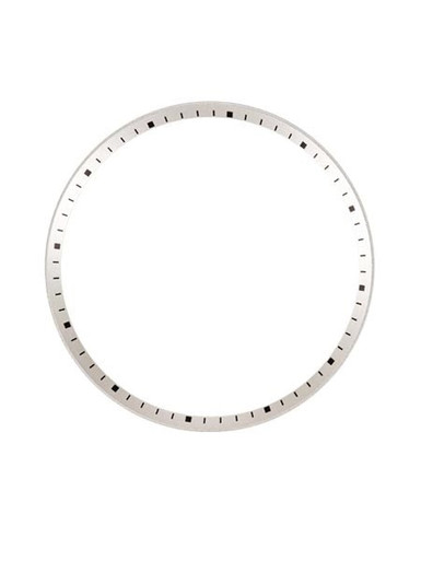 Silver Chapter Ring for Seiko SKX007, SKX009, SKX011 watches