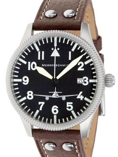 Messerschmitt 40mm Sand Blasted Case with Coin Edge Bezel #ME262-41B