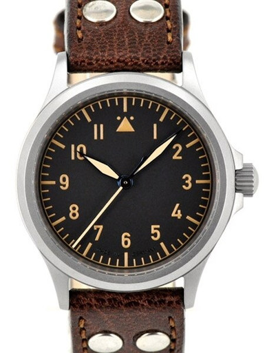 DIEVAS German Made Vintage Flieger Watch with Sapphire Crystal and