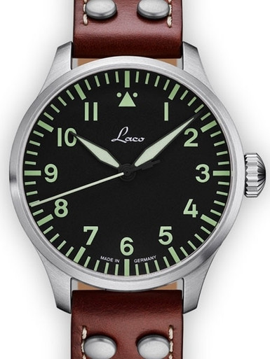 Laco Augsburg Type A Dial Automatic Pilot Watch, New Sapphire