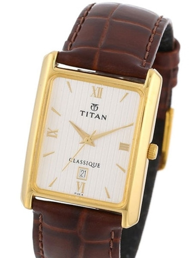 Buy Online Titan Octane Classic Sporty Black Dial Chronograph Leather Strap  watch for Men - nr90151nl01 | Titan