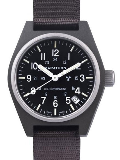 Marathon Swiss Quartz General Purpose Watch with Hesalite crystal