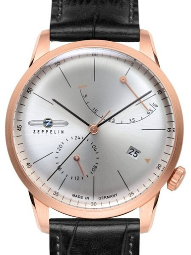 Graf Zeppelin Flatline Automatic Watch with Power Reserve