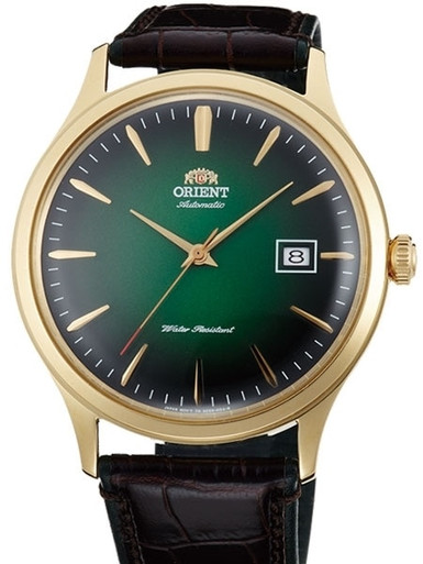 Orient Bambino Version 4 Automatic Dress Watch with Green