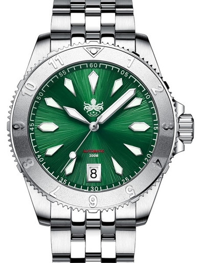 Phoibos PY026A 300 meter Voyager Automatic Dive Watch with an