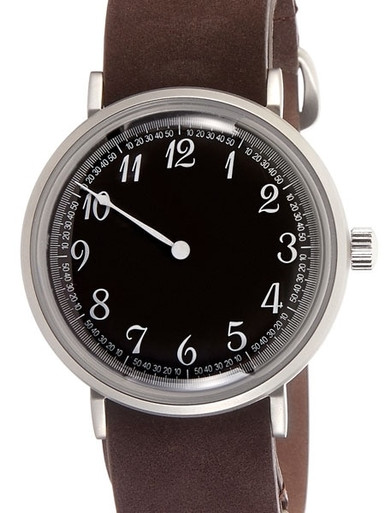 Red Star Solo Mechanical One-Hand Watch with Domed Crystal 7982G-B