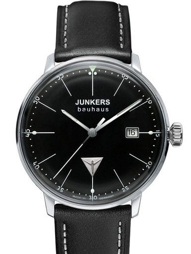 Junkers Lady Bauhaus Swiss Quartz Watch with Domed Hesalite